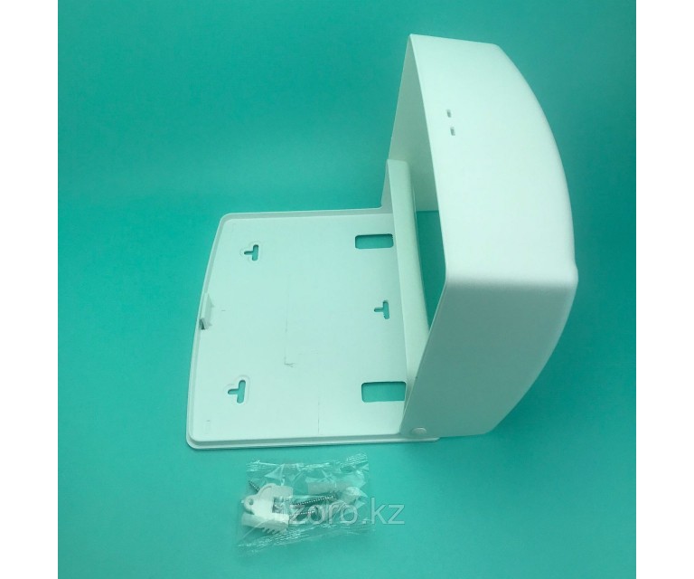 Диспенсер антивандальный для бумажных полотенец Z укладка Люкс, белый пластик, Китай. L-E6012