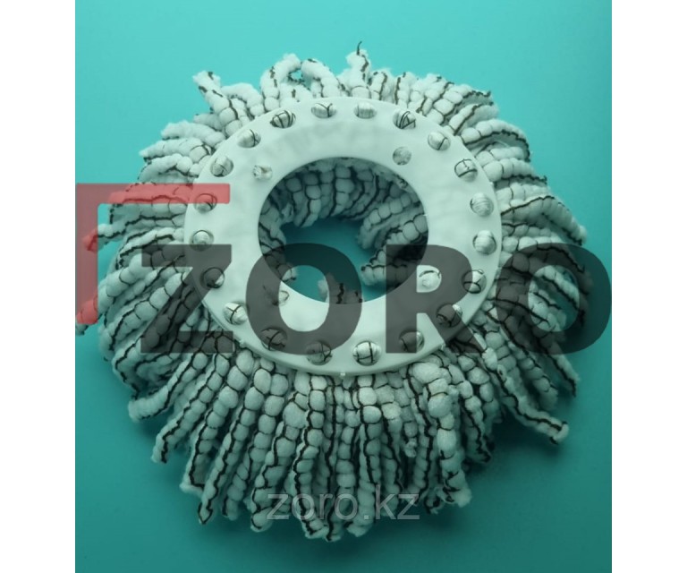 Запаска для швабры ZORO, микрофибра, с вращающимся отжимом