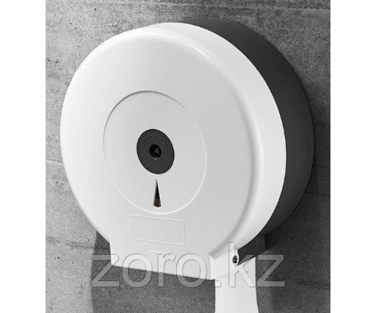 Диспенсеры для туалетной бумаги Джамбо, белый пластик. Внутренняя втулка универсальная. L-E011