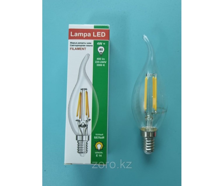 Лампа светодиодная LED CHZM 10W  E14 6500К 165-265V 23C