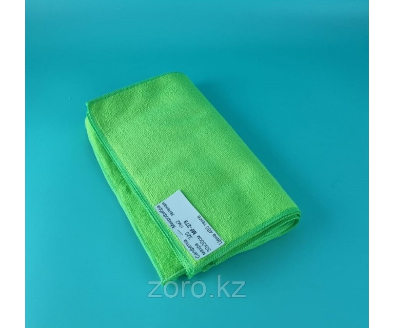 Микрополимер КЛАССИК PVA/PU 310 г/м2 зеленый Салфетка 35х40 MF-208